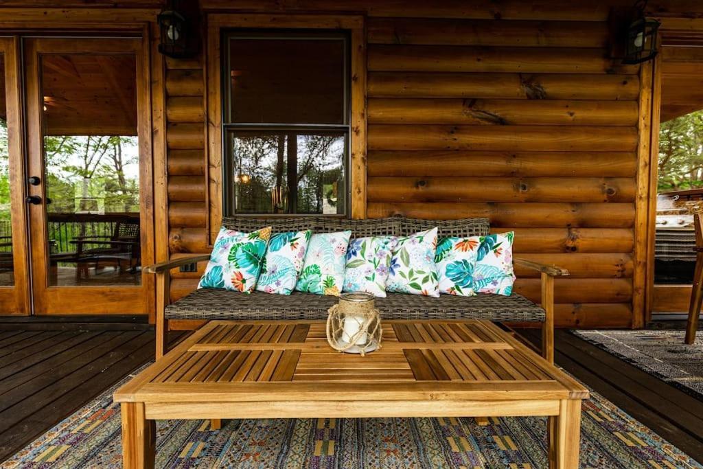 Luxe Family Cabin 8 Min To Downtown Blue Ridge Exterior foto